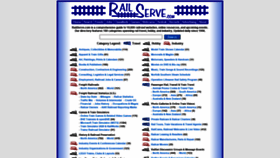 What Railserve.com website looked like in 2021 (3 years ago)