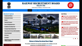 What Rrbsiliguri.gov.in website looked like in 2021 (3 years ago)