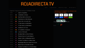 What Rojadirectaonline.com.es website looked like in 2021 (3 years ago)