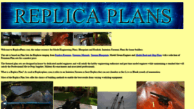 What Replicaplans.com website looked like in 2021 (3 years ago)