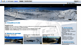What Remontees-mecaniques.net website looked like in 2021 (3 years ago)