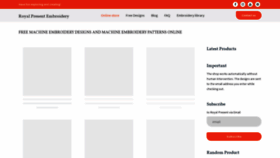 What Royal-present.com website looked like in 2021 (4 years ago)