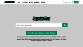 What Repelisplus.ws website looked like in 2021 (3 years ago)