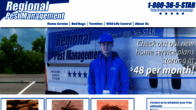 What Regionalpestmanagement.com website looked like in 2021 (3 years ago)