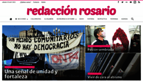 What Redaccionrosario.com website looked like in 2021 (3 years ago)