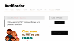 What Rutificador.cl website looked like in 2021 (3 years ago)