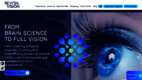 What Revitalvision.com website looked like in 2021 (3 years ago)