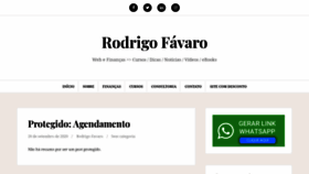 What Rodrigofavaro.com website looked like in 2021 (3 years ago)