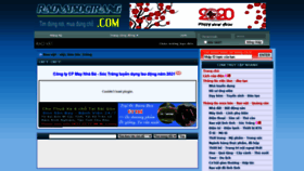What Raovatsoctrang.com website looked like in 2021 (3 years ago)
