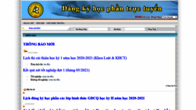 What Regis.agu.edu.vn website looked like in 2021 (3 years ago)