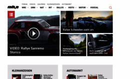 What Rallye-magazin.de website looked like in 2021 (3 years ago)