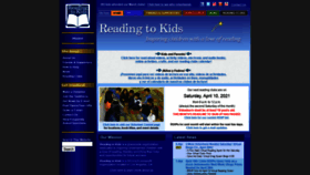 What Readingtokids.org website looked like in 2021 (3 years ago)
