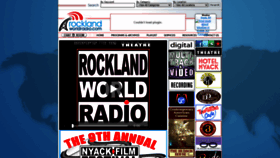 What Rocklandworldradio.com website looked like in 2021 (3 years ago)