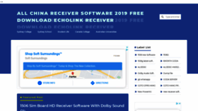 What Receiver-software.com website looked like in 2021 (3 years ago)