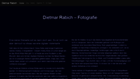 What Rabich.de website looked like in 2021 (3 years ago)