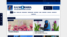 What Radiomaria.it website looked like in 2021 (3 years ago)
