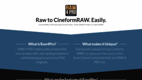What Raw4pro.com website looked like in 2021 (3 years ago)