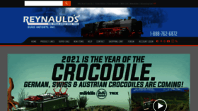 What Reynaulds.com website looked like in 2021 (3 years ago)
