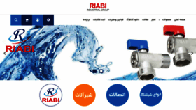 What Riabi.ir website looked like in 2021 (3 years ago)