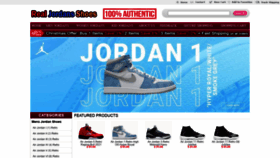 What Realjordansshoes.com website looked like in 2021 (3 years ago)