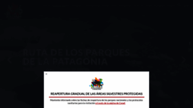 What Rutadelosparques.org website looked like in 2021 (3 years ago)