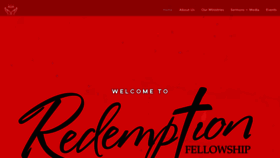 What Redemptionfellowship.org website looked like in 2021 (3 years ago)