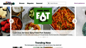 What Recipecenter.giantfood.com website looked like in 2021 (3 years ago)