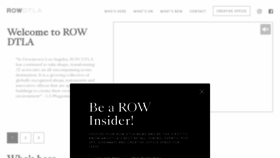 What Rowdtla.com website looked like in 2021 (2 years ago)
