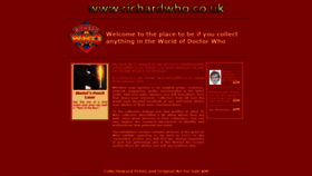 What Richardwho.co.uk website looked like in 2021 (3 years ago)