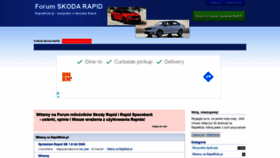 What Rapidklub.pl website looked like in 2021 (3 years ago)