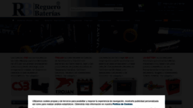 What Reguerobaterias.es website looked like in 2021 (2 years ago)