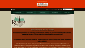 What Rankincounty.org website looked like in 2021 (3 years ago)