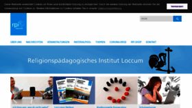 What Rpi-loccum.de website looked like in 2021 (2 years ago)