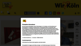 What Radiokoeln.de website looked like in 2021 (3 years ago)