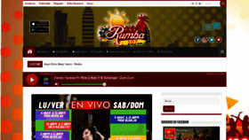 What Rumba107.com website looked like in 2021 (2 years ago)