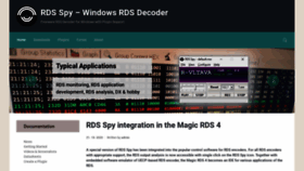 What Rdsspy.com website looked like in 2021 (2 years ago)