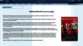 What Revolution-os.com website looked like in 2021 (2 years ago)