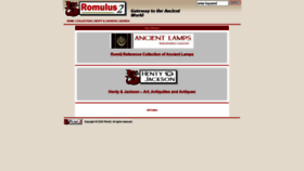 What Romulus2.com website looked like in 2021 (2 years ago)