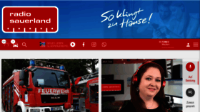 What Radiosauerland.de website looked like in 2021 (2 years ago)