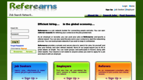 What Referearns.com website looked like in 2011 (12 years ago)