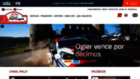What Rallydeportugal.pt website looked like in 2021 (2 years ago)