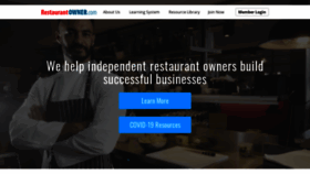 What Restaurantowner.com website looked like in 2021 (2 years ago)