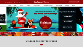 What Redstonefoods.com website looked like in 2021 (2 years ago)