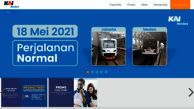 What Railink.co.id website looked like in 2021 (2 years ago)