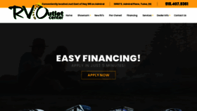 What Rvoutletcenter.com website looked like in 2021 (3 years ago)