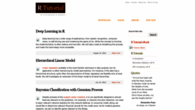 What R-tutor.com website looked like in 2021 (2 years ago)