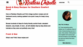 What Restlesschipotle.com website looked like in 2021 (2 years ago)