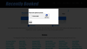 What Recentlybooked.com website looked like in 2021 (2 years ago)