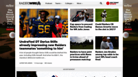 What Raiderswire.usatoday.com website looked like in 2021 (2 years ago)