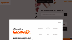 What Recepedia.com website looked like in 2021 (2 years ago)